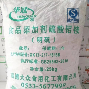 食品級(jí)明礬，KAl(SO?)?·12H?